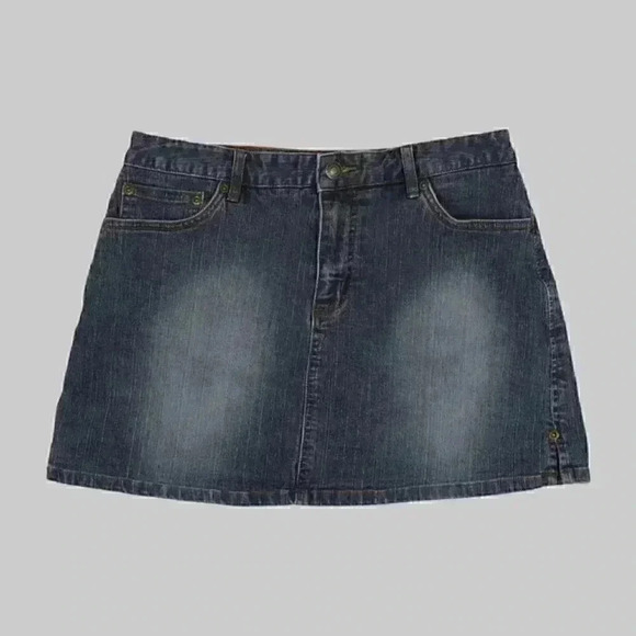 SMART SET ladies‎ blue jean skirt  ~ ladies size 7 - Picture 1 of 3